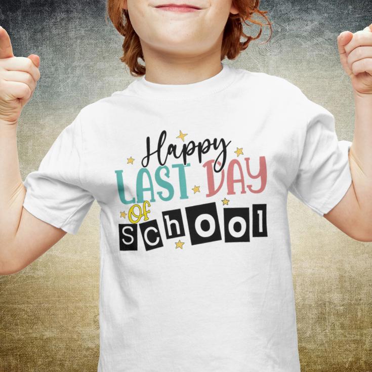 Happy Last Day Of School Kids Teacher Student Graduation Premium 37 Shirt Youth T-shirt