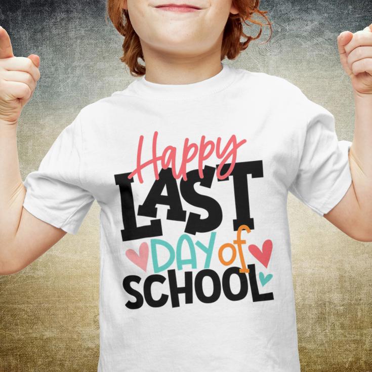 Happy Last Day Of School Shirt Kids Teacher Graduation Youth T-shirt