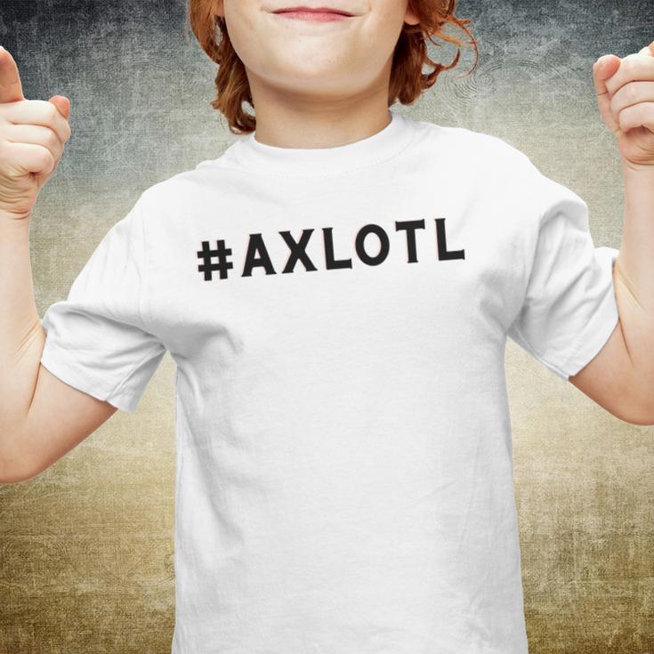 I Axlotl Questions Cute Axlotl V4 Youth T-shirt