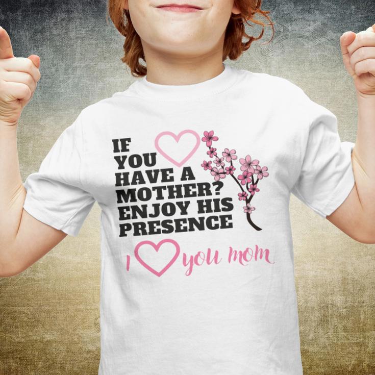 I Love You Mom Youth T-shirt