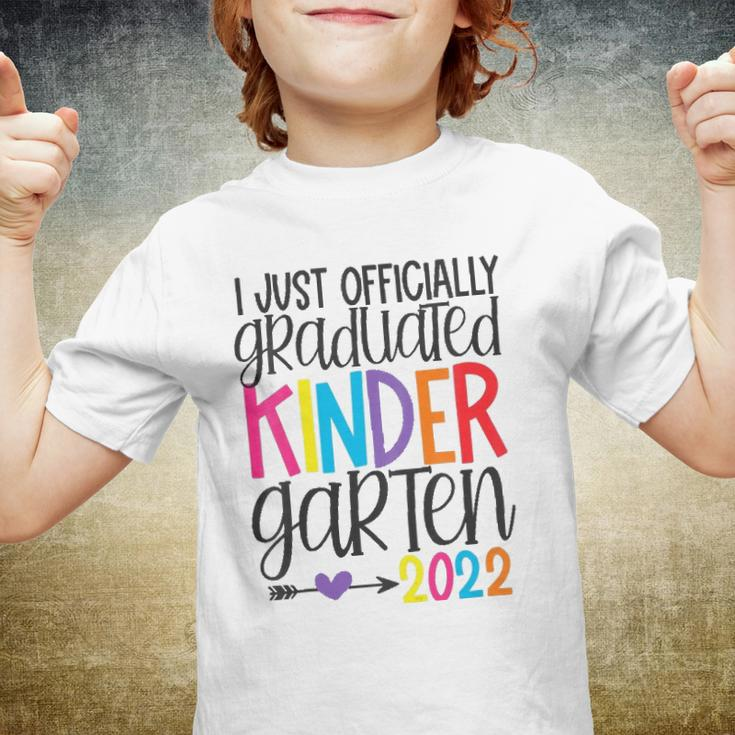 I Officially Graduated Kindergarten Graduation Class Of 2022 Education Youth T-shirt
