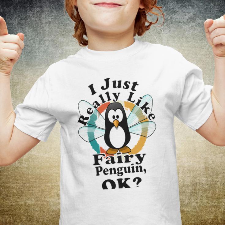 I Really Like Fairy Penguin Ok Youth T-shirt