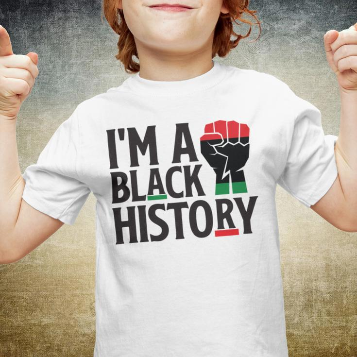 Im A Black History Juneteenth African American Youth T-shirt