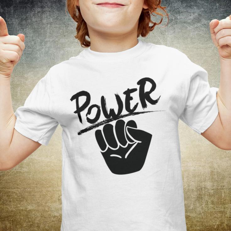 Juneteenth Black Power Youth T-shirt