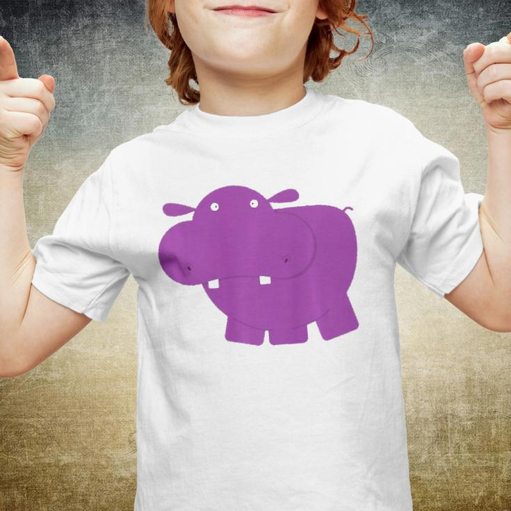 Lily And Emma By Eggroll Games Henrietta The Hippo Youth T-shirt