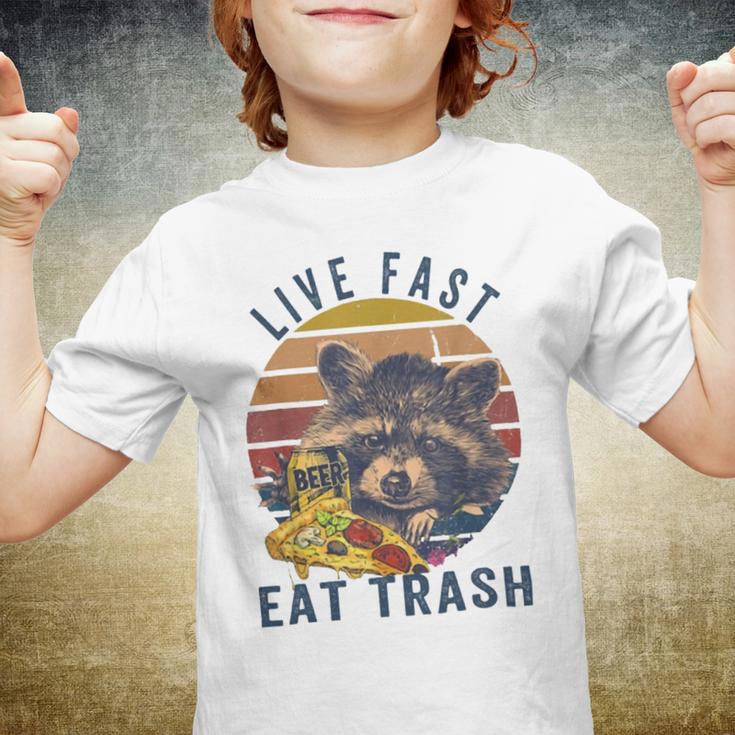 Live Fast Eat Trash 789 Shirt Youth T-shirt