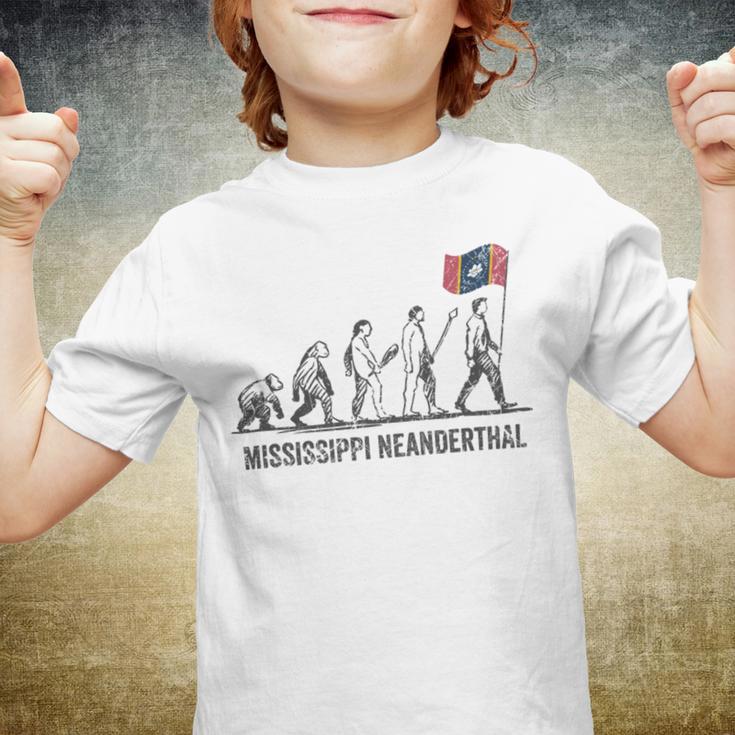 Mississippi Neanderthal Thinking Youth T-shirt