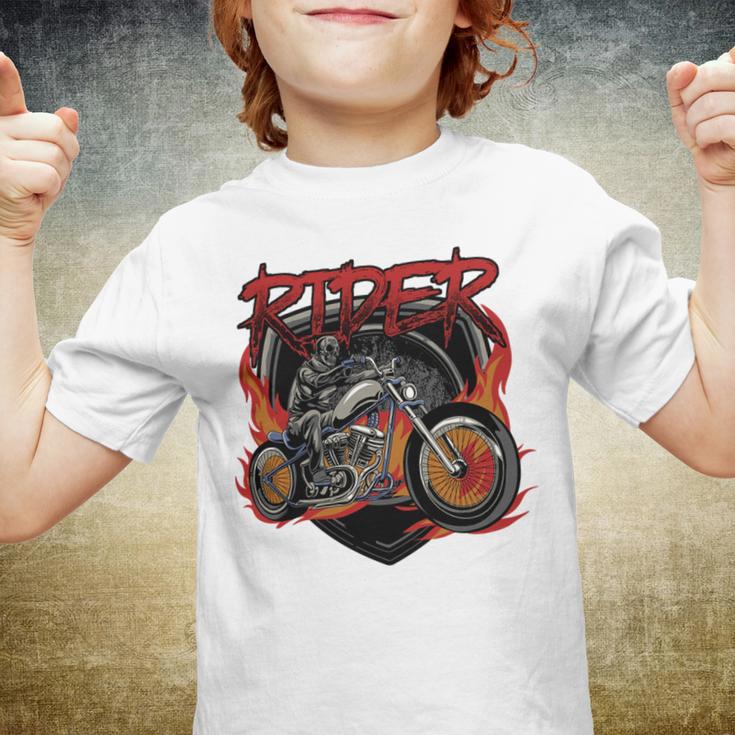 Motorcycle Halloween Costume Motorbike 497 Shirt Youth T-shirt