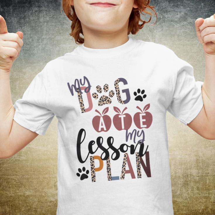 My Dog Ate My Lesson Plans Youth T-shirt