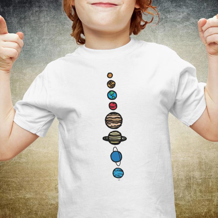 Planets Colour Youth T-shirt