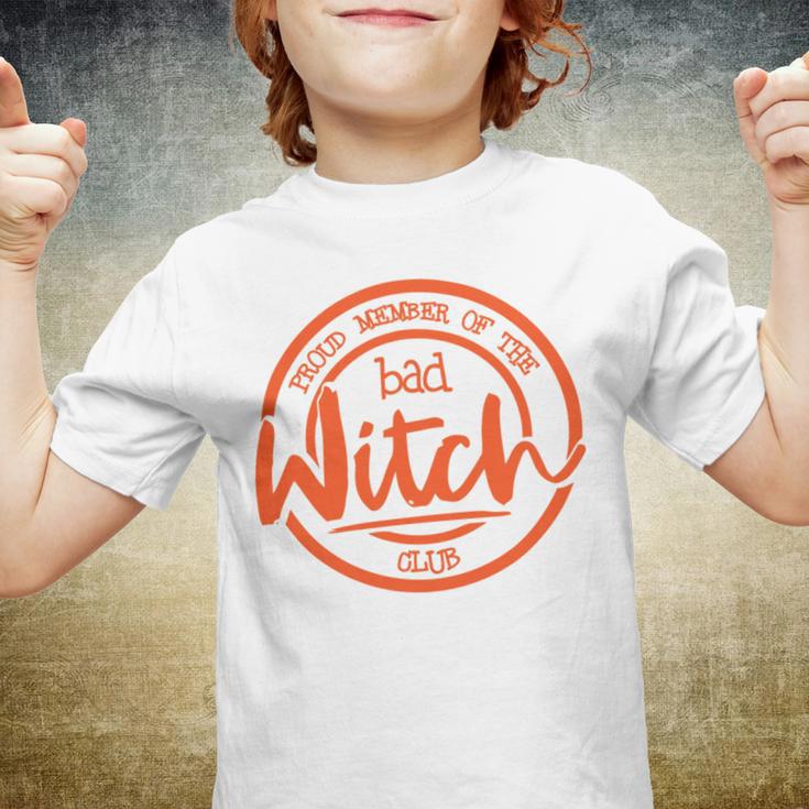 Proud Member Of The Bad Witch Club Circle Basic Youth T-shirt