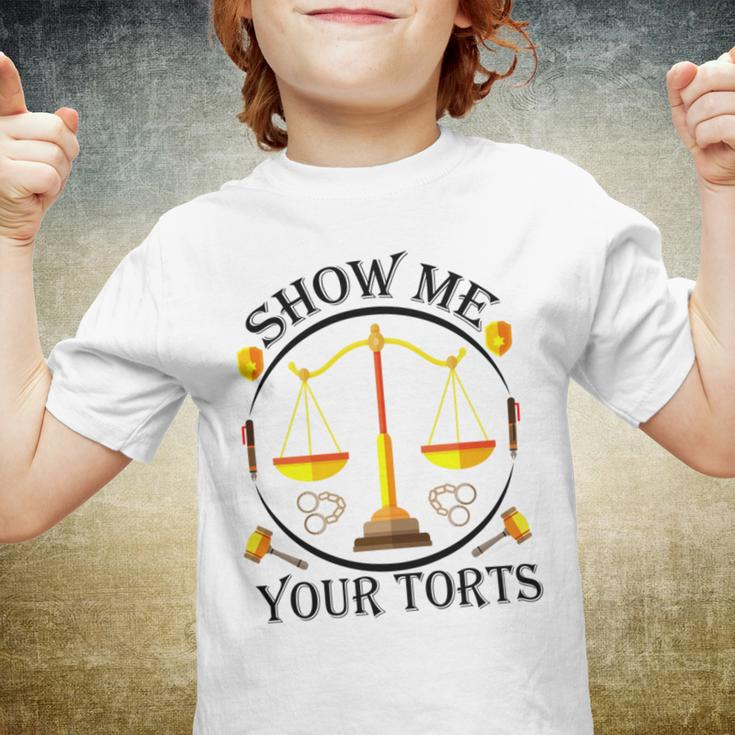 Show Me Your Torts Youth T-shirt