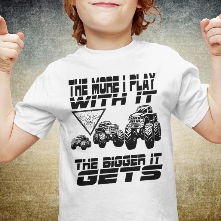 The More I Play With It The Bigger It Gets Play Big Youth T-shirt