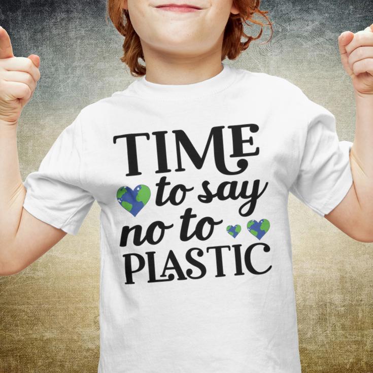 Time To Say No To Plastic Youth T-shirt