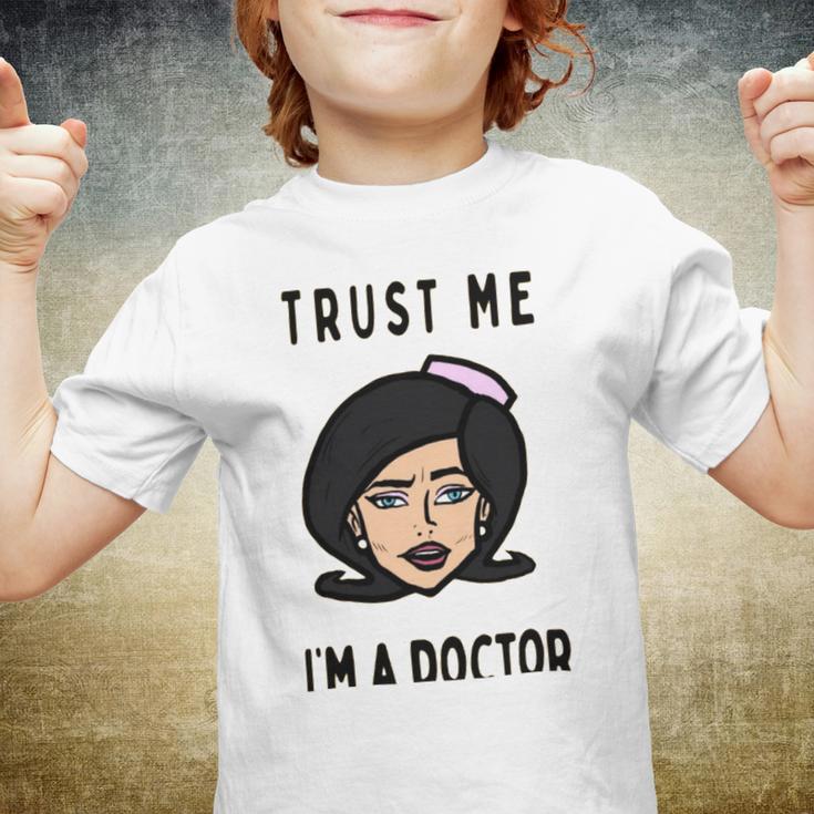 Trust Me Im A Dogtor Doctor Dog 672 Shirt Youth T-shirt