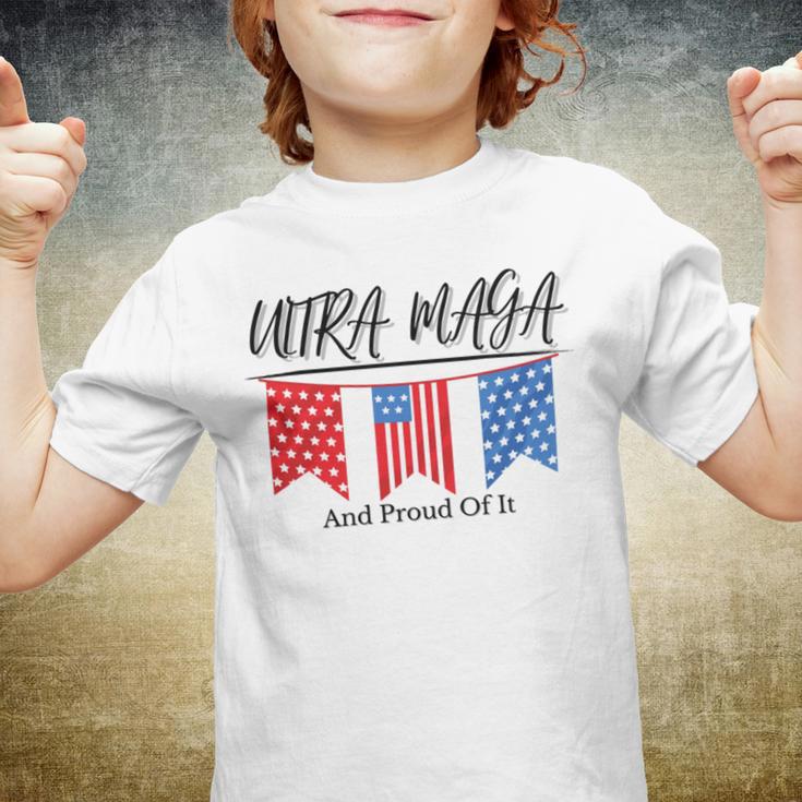 Ultra Maga And Proud Of It V15 Youth T-shirt