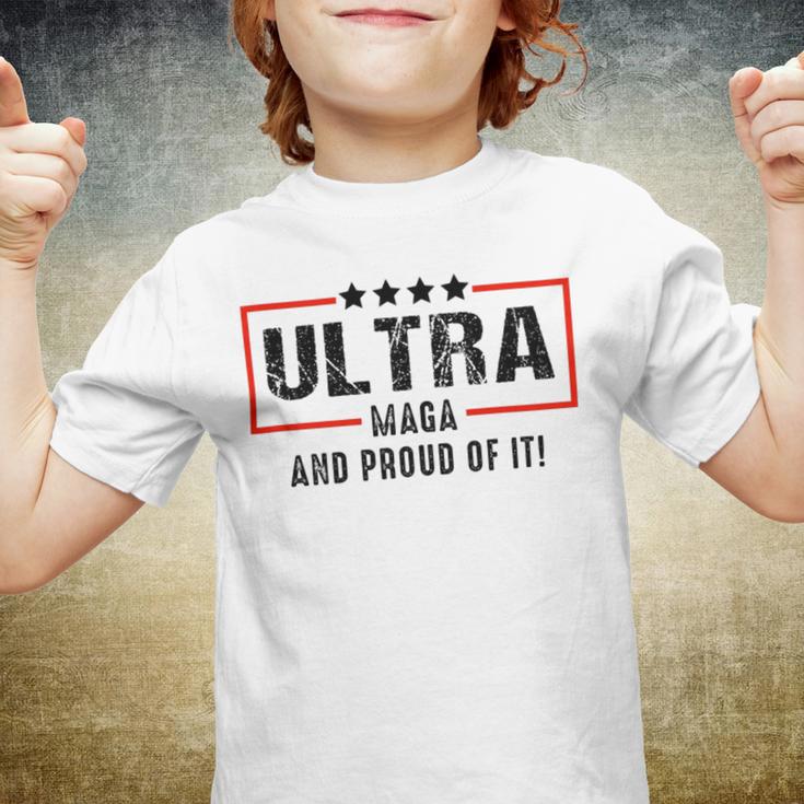 Vintage Ultra Maga And Proud Of It Youth T-shirt