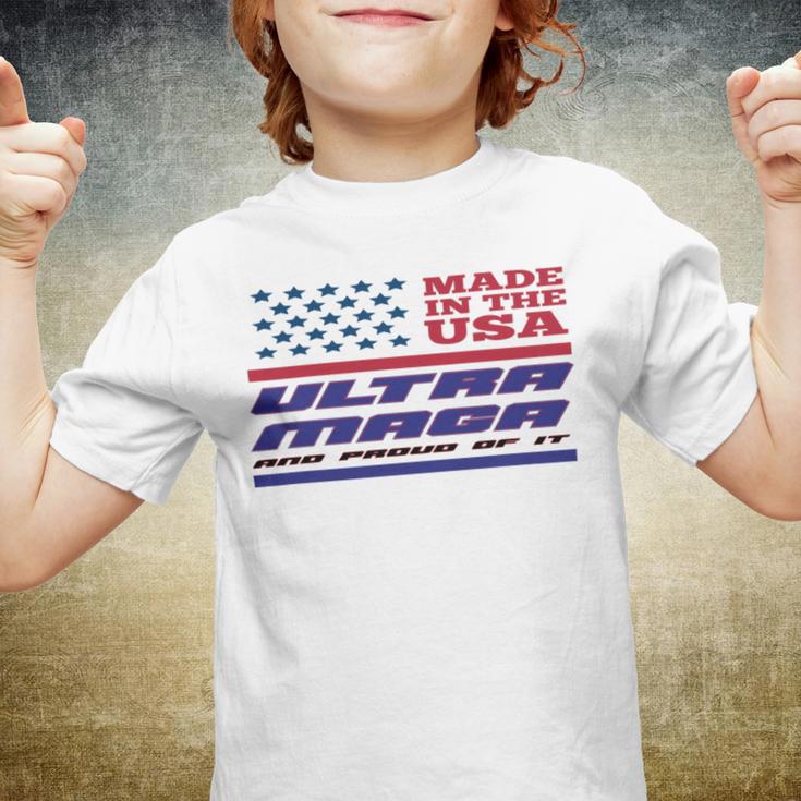 Vintageultra Maga And Proud Of It Made In Usa Youth T-shirt