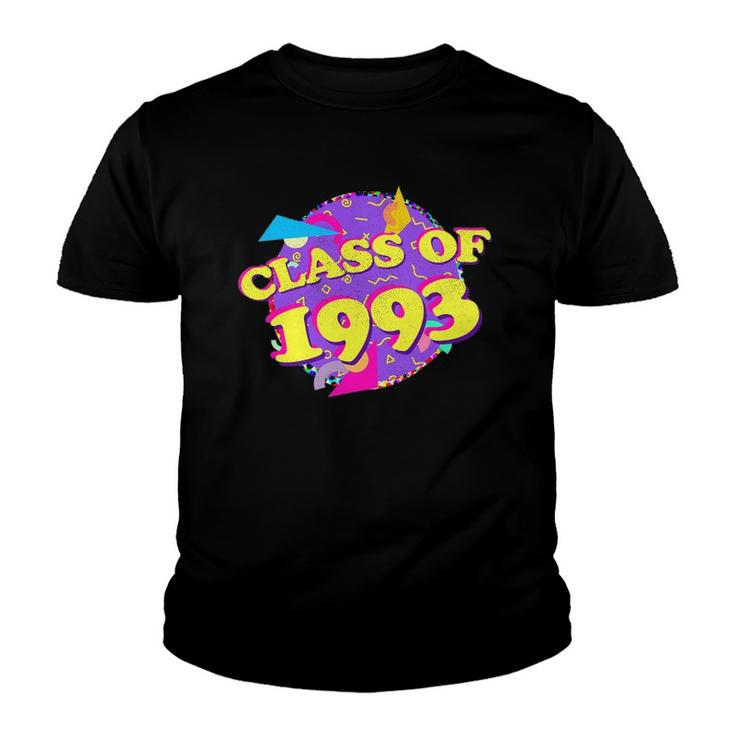 29 Years Class Reunion Class Of 1993 Retro 90S Style Youth T-shirt