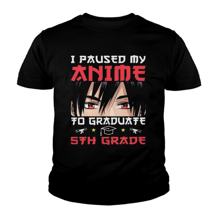 5Th Grade Graduation Anime 2022 Graduate Boys Youth T-shirt