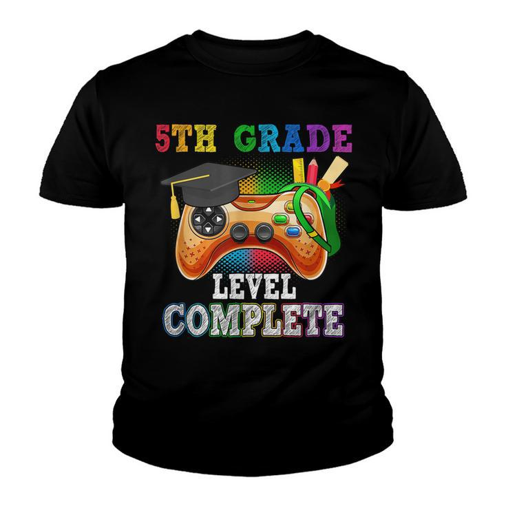 5Th Grade Level Complete Last Day Of School Graduation  V2 Youth T-shirt
