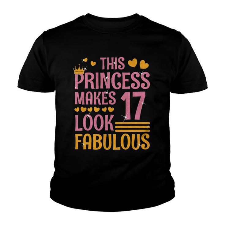 Bday Queen 17Th Birthday Seventeen Youth T-shirt
