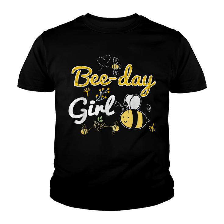 Bee Bee Bee-Day Girl Birthday Party Cute Bee Youth T-shirt