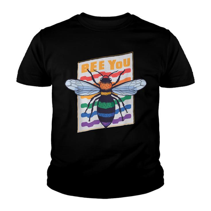 Bee Bee Bee You Funny Lgbt Gay Lesbian Rainbow Pride Month Apparel V3 Youth T-shirt