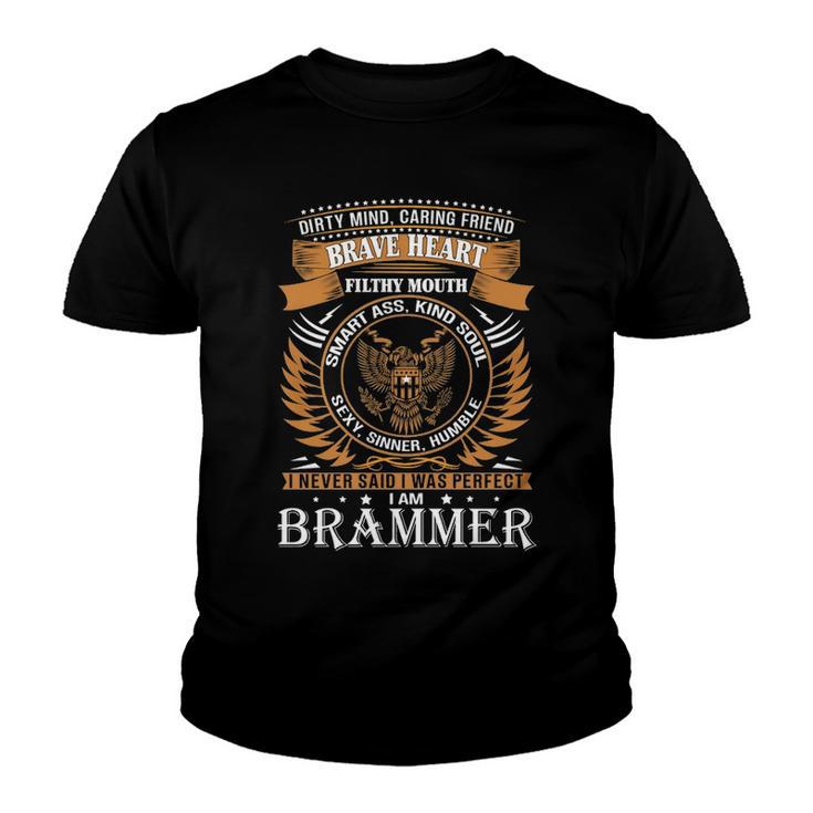 Brammer Name Gift   Brammer Brave Heart Youth T-shirt