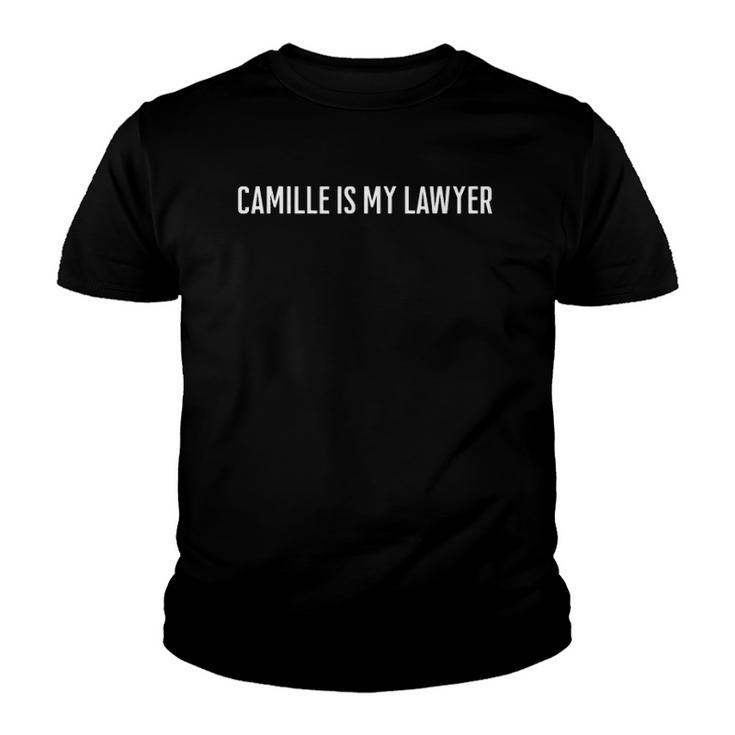 Camille Is My Lawyer Camille Vasquez Youth T-shirt