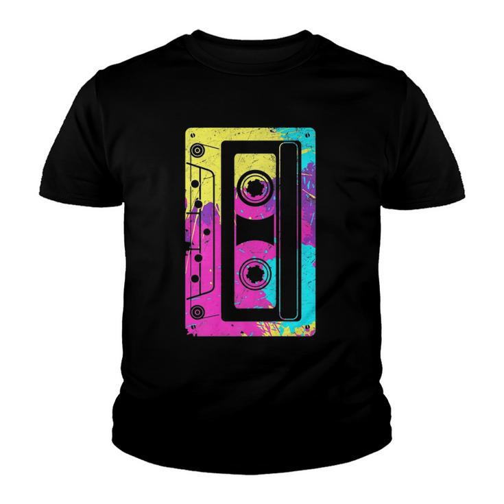 Cassette Tape Mixtape 80S And 90S Costume  Youth T-shirt