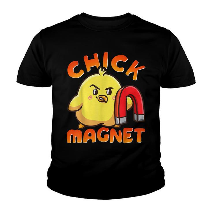 Chicken Chicken Chick Magnet Funny Halloween Costume Magnetic Little Chicken V2 Youth T-shirt