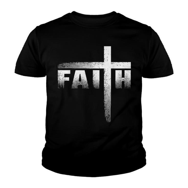 Christian Faith & Cross  Christian Faith & Cross   Youth T-shirt