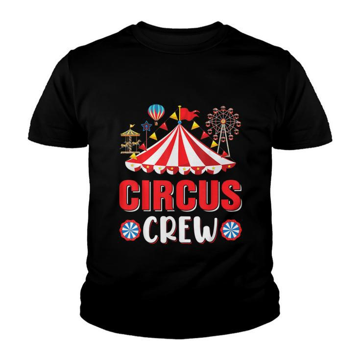 Circus Crew Funny Circus Staff Costume Circus Theme Party  V2 Youth T-shirt