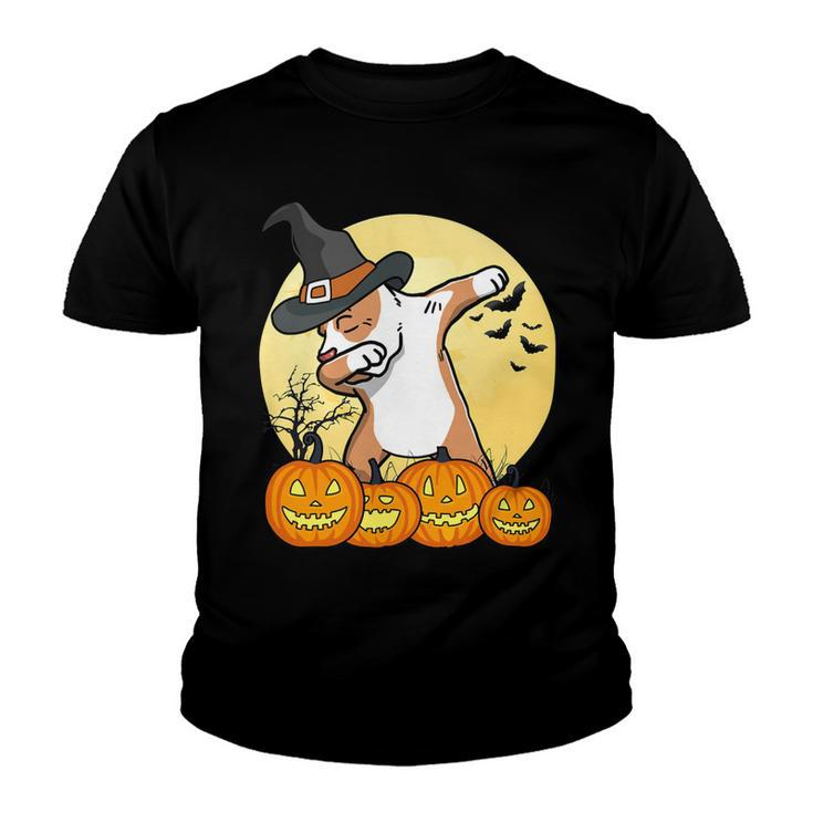 Dabbing Pit Bull Dab Dance Funny Dog Halloween Gift T-Shirt Youth T-shirt