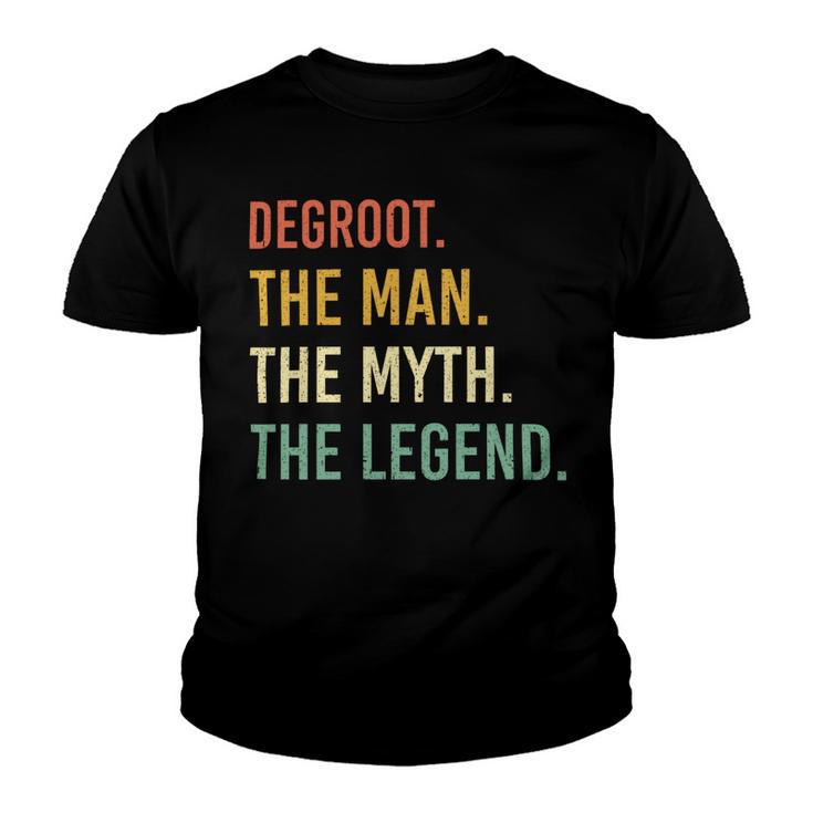 Degroot Name Shirt Degroot Family Name Youth T-shirt