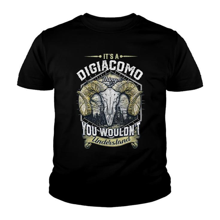 Digiacomo Name Shirt Digiacomo Family Name V4 Youth T-shirt