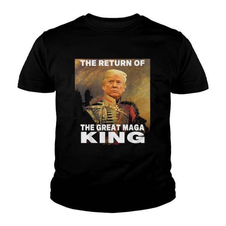 Donald Trump 2024 Ultra Maga The Return Of The Great Maga King Youth T-shirt
