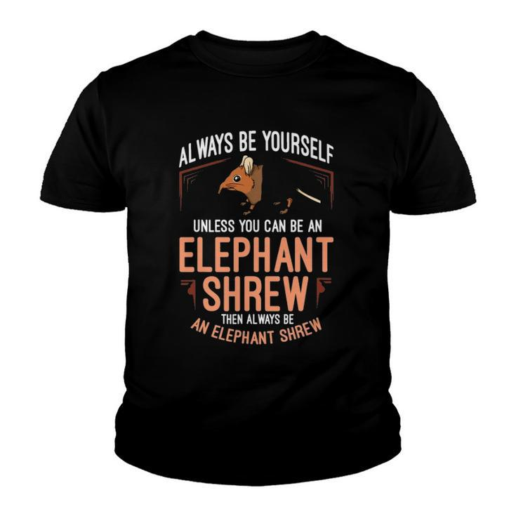 Elephant Shrew Gift Sengi Cute Jumping Mouse Youth T-shirt