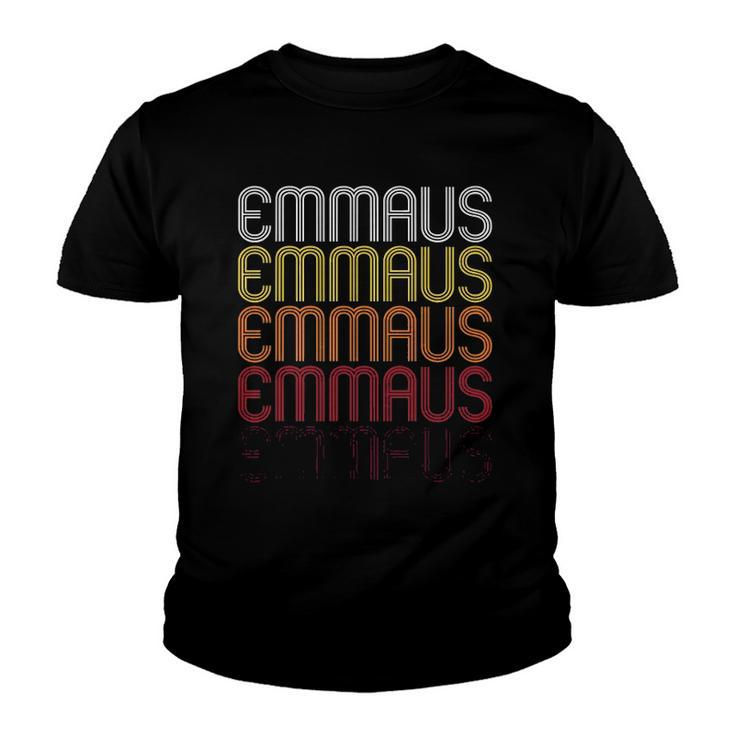 Emmaus Pa Vintage Style Pennsylvania Youth T-shirt