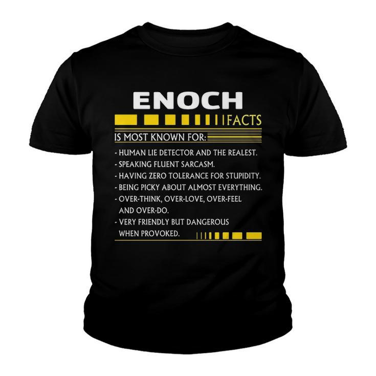 Enoch Name Gift   Enoch Facts Youth T-shirt