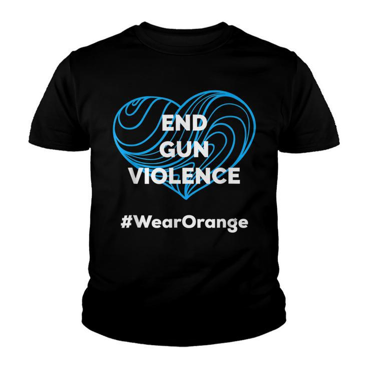 Enough End Gun Violence Wear Orange  Youth T-shirt