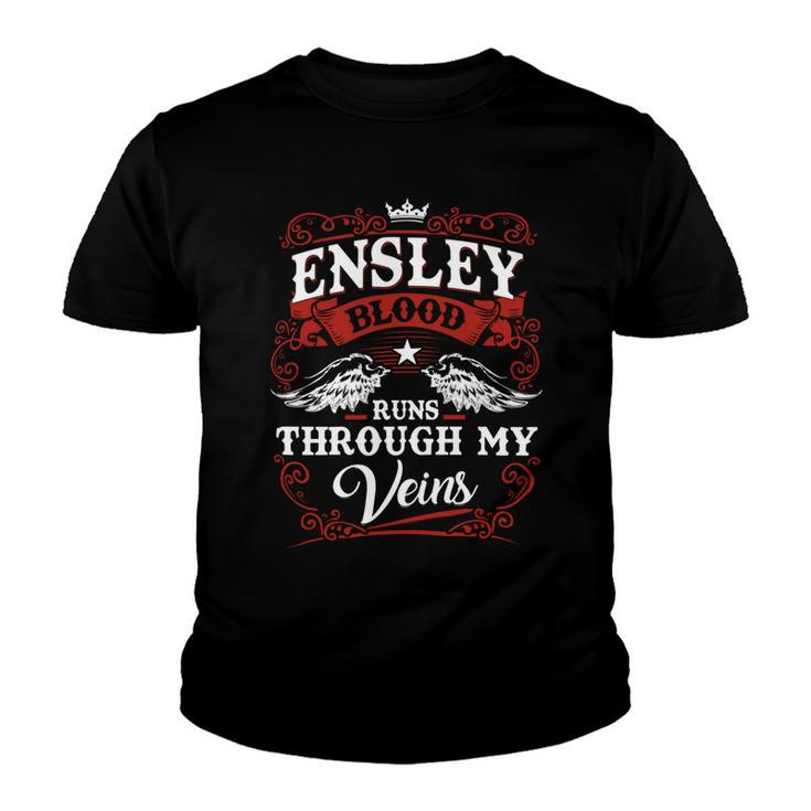 Ensley Name Shirt Ensley Family Name V3 Youth T-shirt