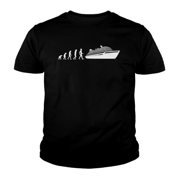 Evolution Cruise Crusing Ship Gift Youth T-shirt