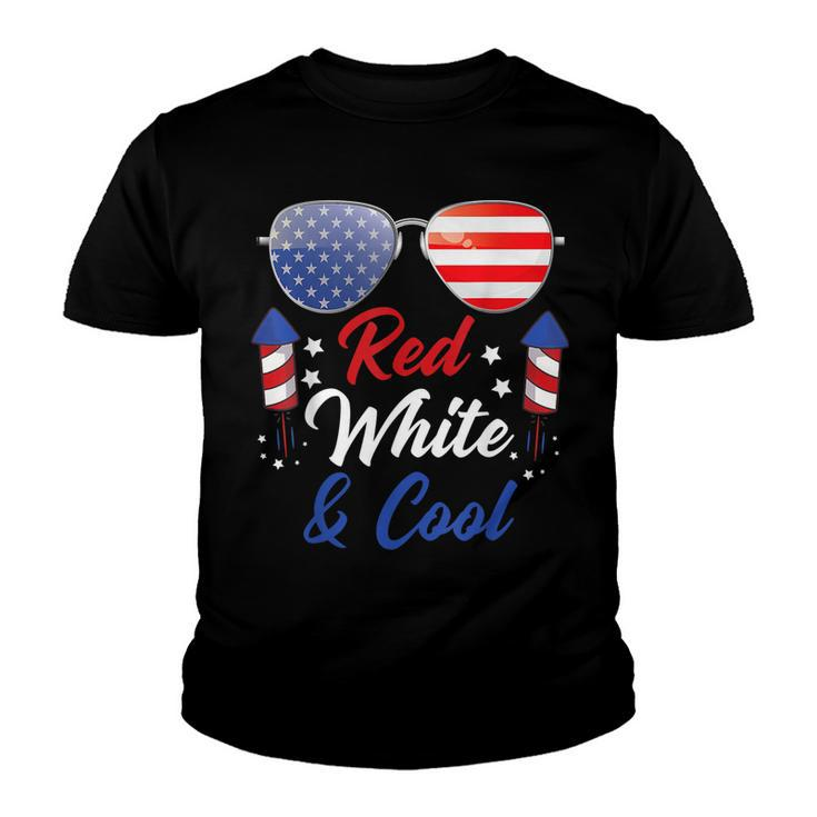 Fourth Of July 4Th July Kids Red White And Blue Patriotic  Youth T-shirt