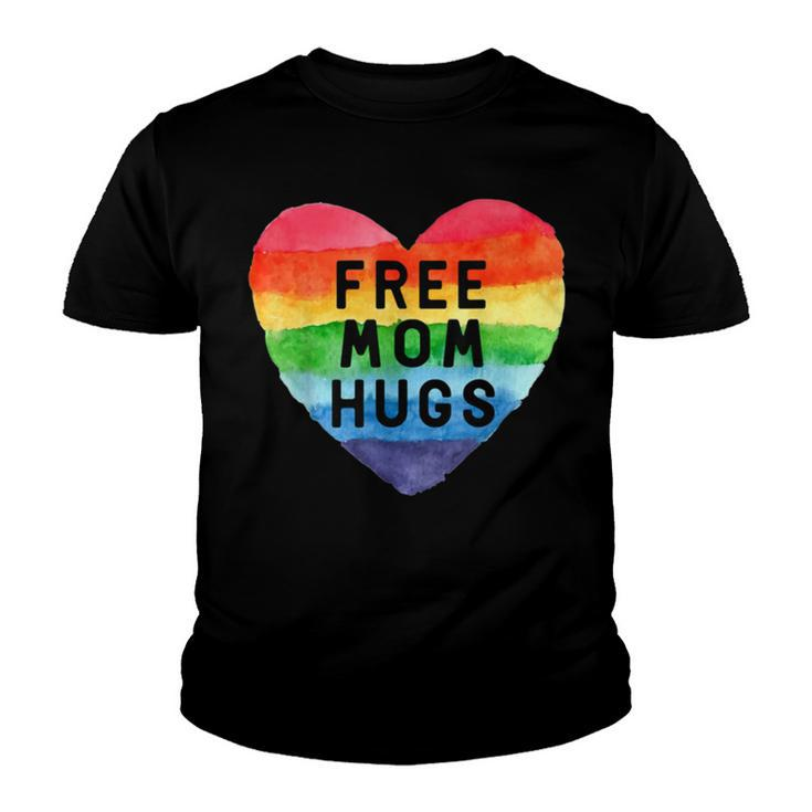 Free Mom Hugs  Youth T-shirt