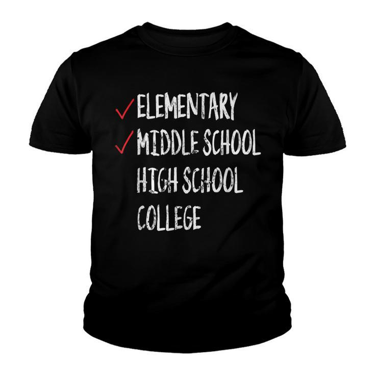 Funny 8Th Grade Graduation-Middle School Graduation  Youth T-shirt