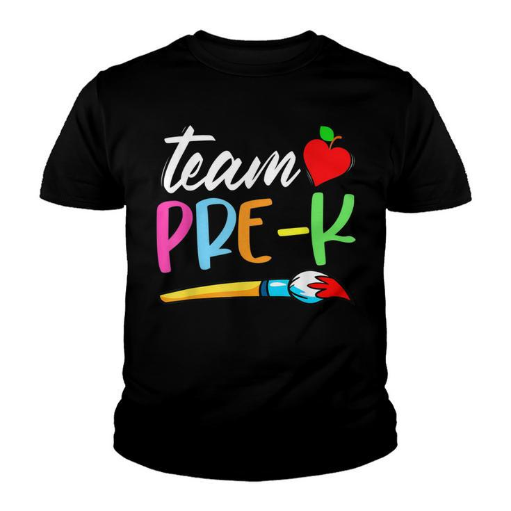 Funny Team Pre-K Back To School Boy Kids Girl Students  Youth T-shirt