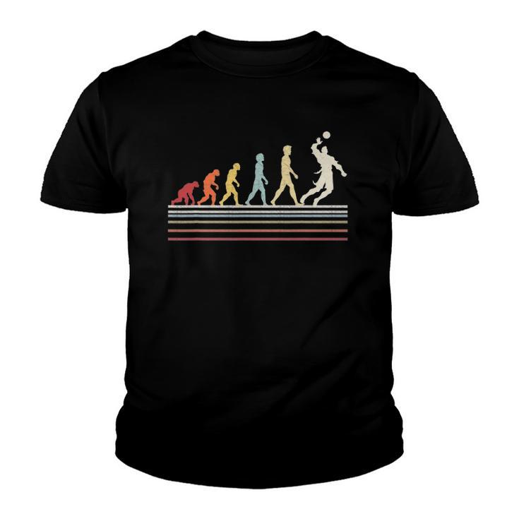 Funny Volleyball Evolution Of Man Sport Retro Vintage Gift Youth T-shirt