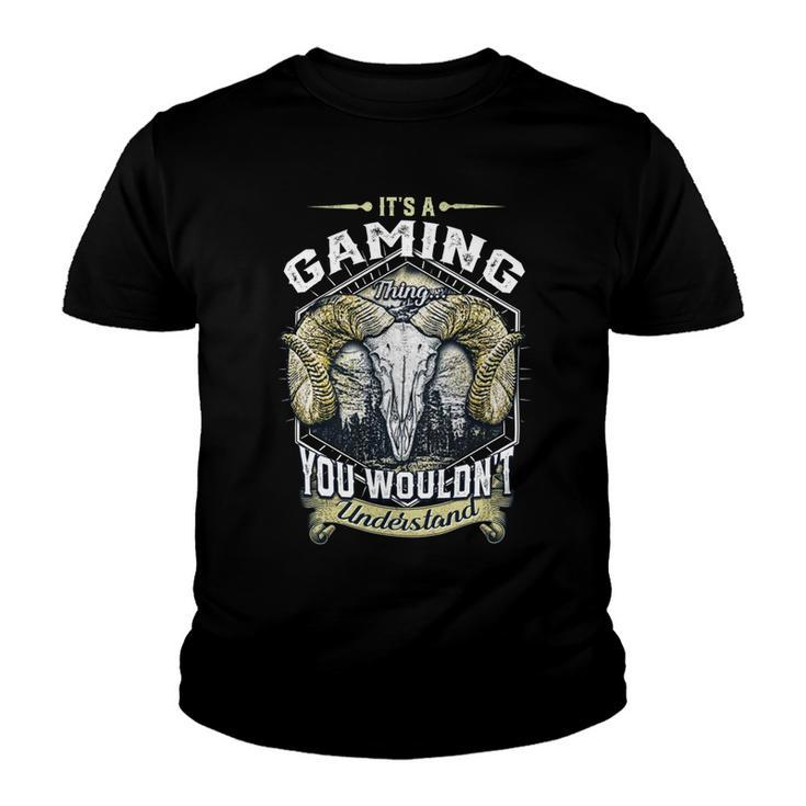 Gaming Name Shirt Gaming Family Name V2 Youth T-shirt